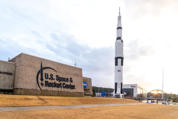 U.S. Space & Rocket Center in Huntsville, Alabama