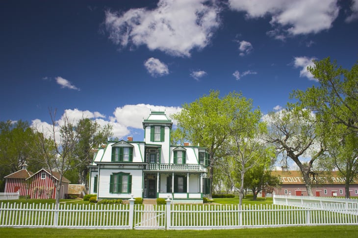 Buffalo Bill farmhouse