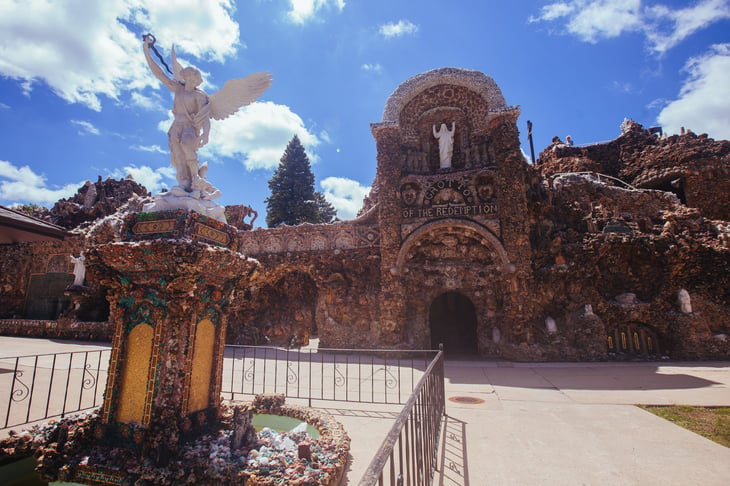 Grotto of the Redemption in West Bend, Iowa