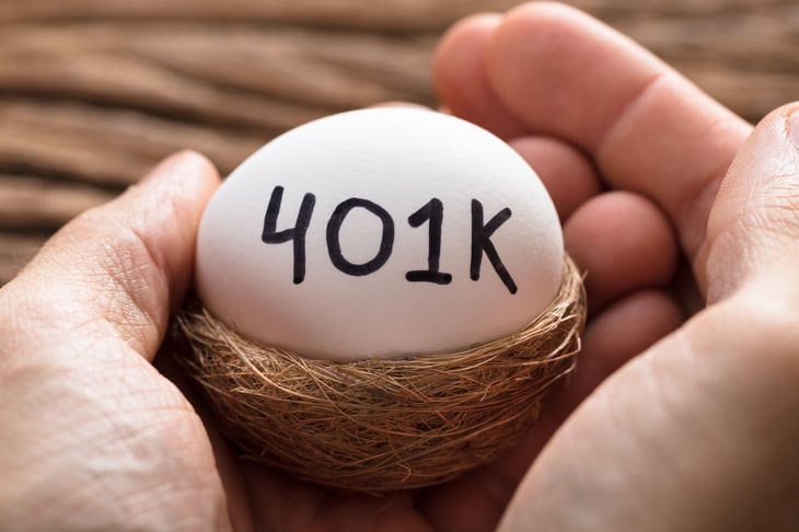 401(k) retirement nest egg