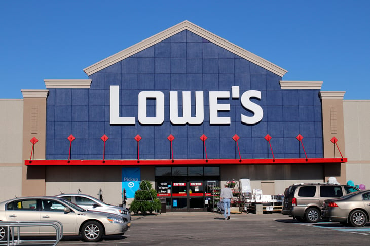 Lowes storefront