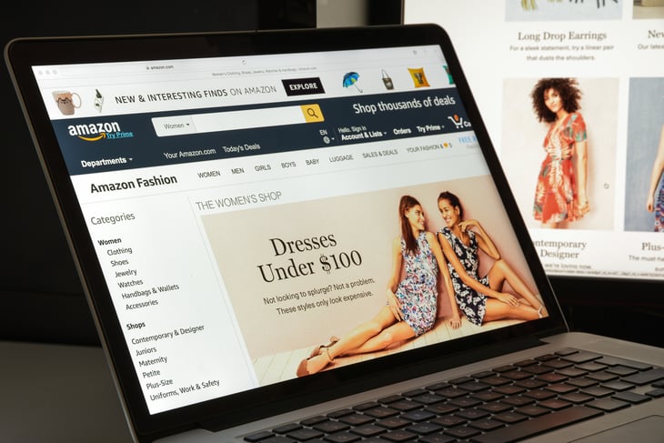 Amazon website
