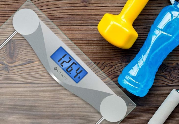 Etekcity Digital Body Weight Bathroom Scale With Body Tape Measure