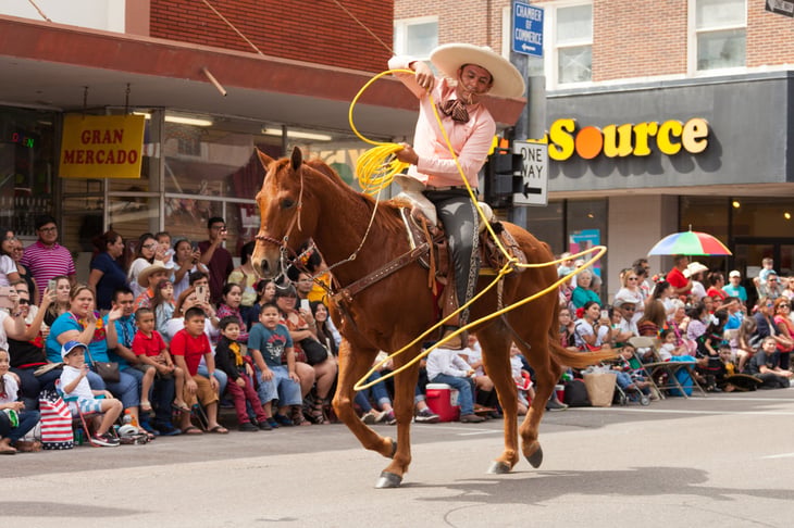 Roper in the rodeo