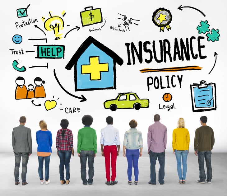 People puzzling over insurance