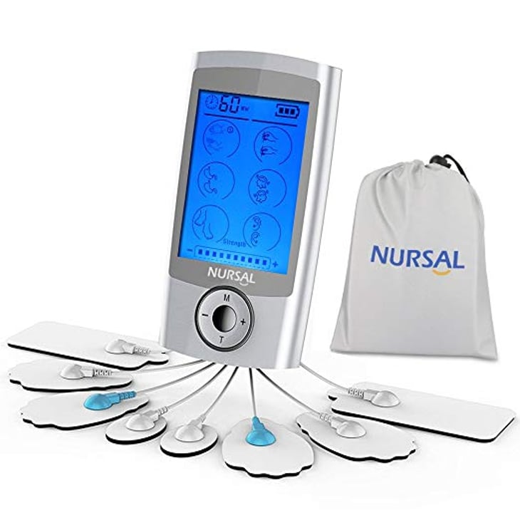 Nursal TENS Unit Rechargeable Electronic Pain Relief Massager