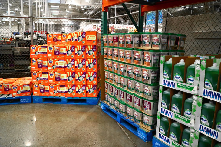 Detergent at Costco