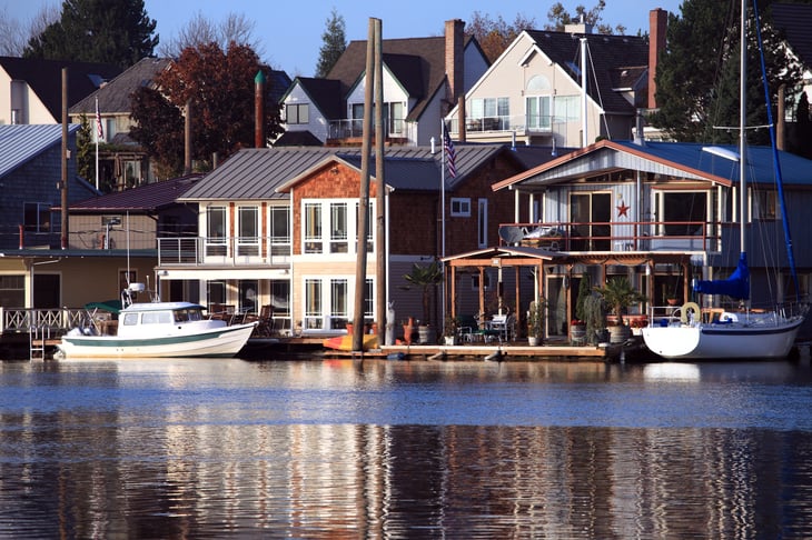 Houses in Portland, Oregon