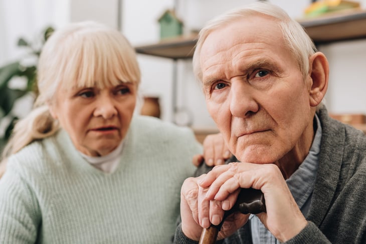 Man with dementia