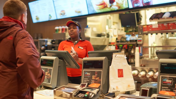 McDonald's cashier
