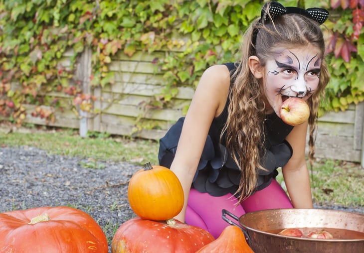 Bobbing for apples