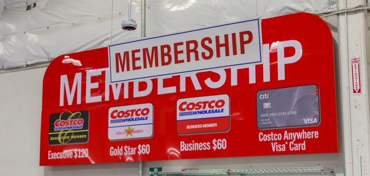Costco membership desk
