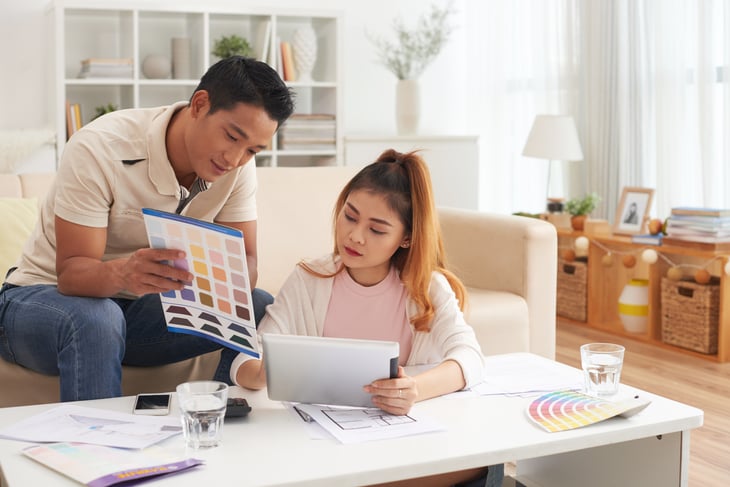 Couple plans house design