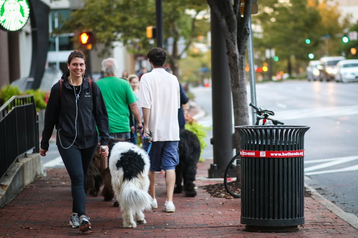 Bethesda, Maryland street scene