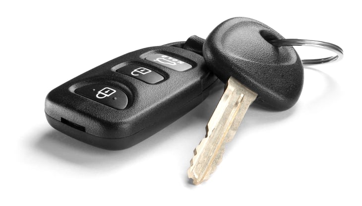 Car key and fob