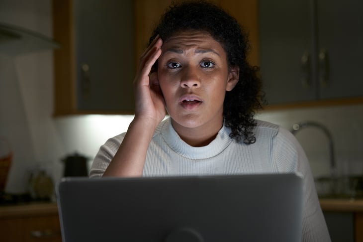 Worried woman