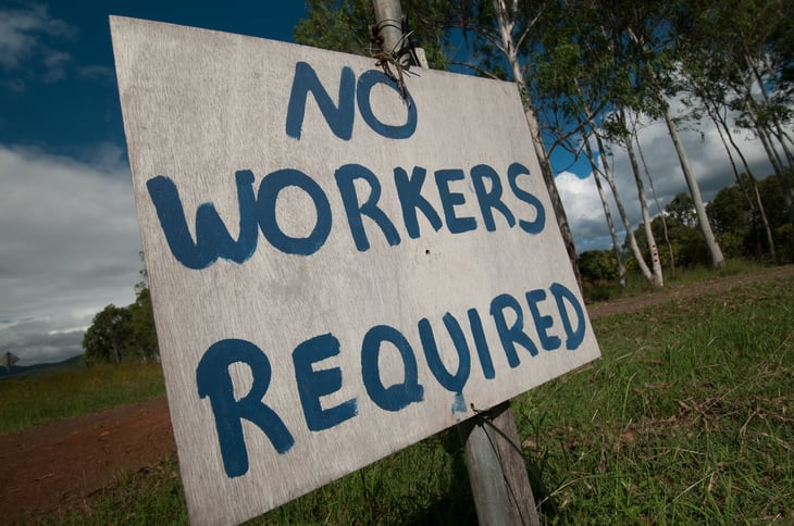 No workers required