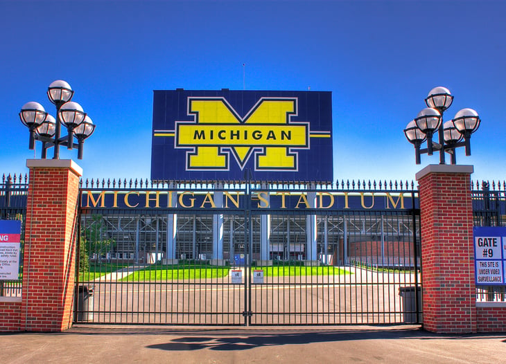 University of Michigan football stadium