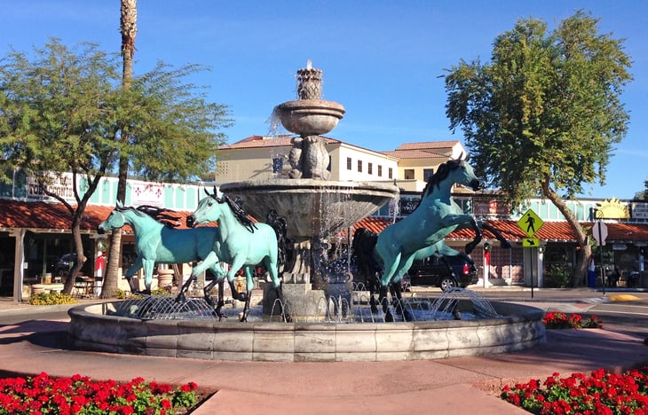 Old Town Scottsdale in Scottsdale, Arizona