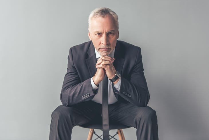 Older businessman