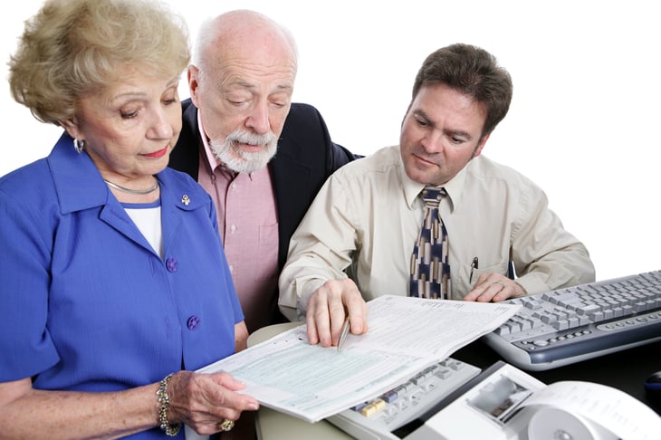 Seniors in the tax audit