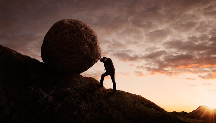 uphill battle
