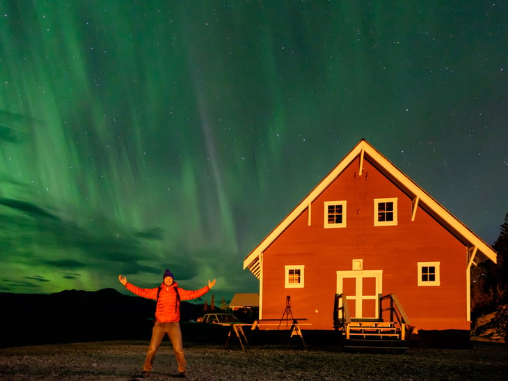 The Northern Lights in Alaska