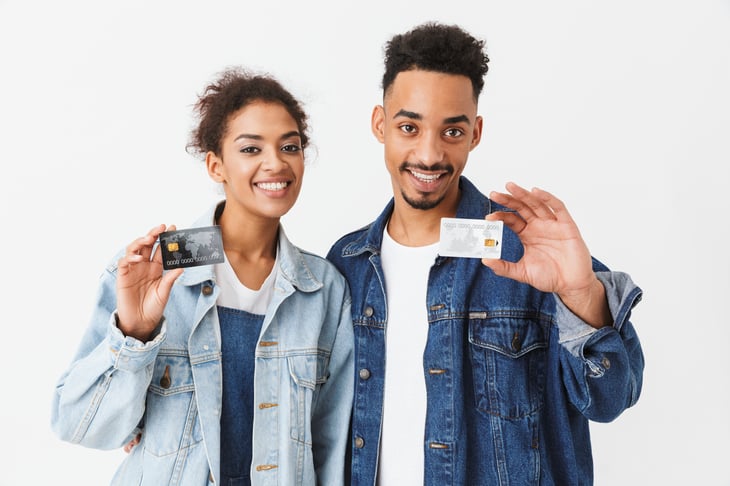 Couple w Credit Cards
