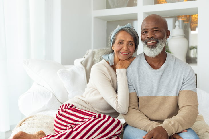 Retired couple