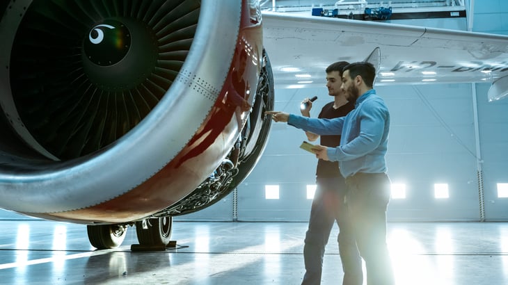 Aircraft workers