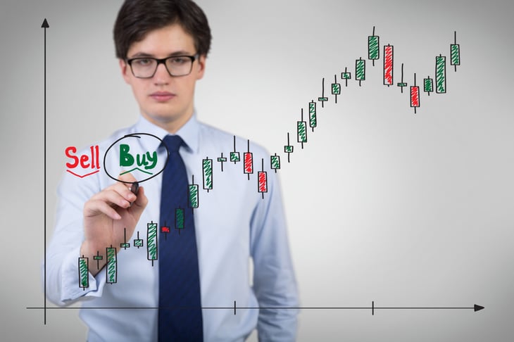 Man Buying Stocks