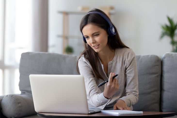 remote worker without a degree
