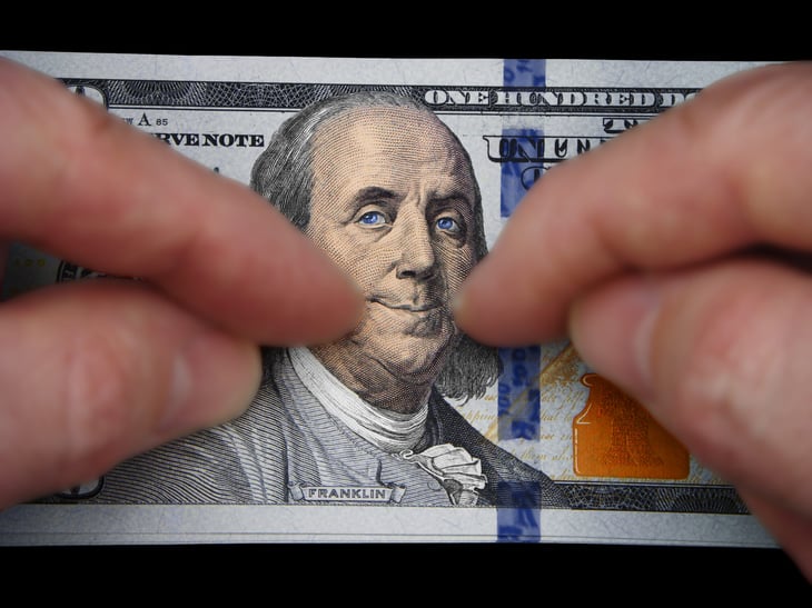 Benjamin Franklin smiles on a $100 bill because he is providing passive income