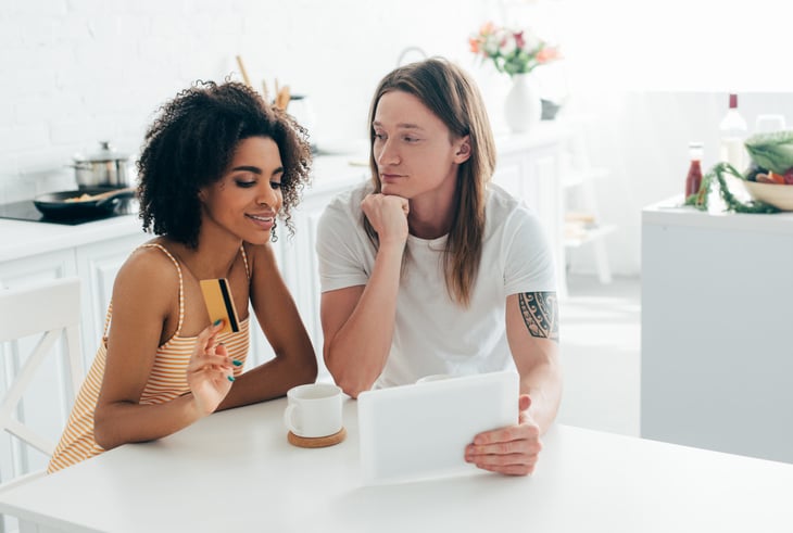 couple browsing Amazon
