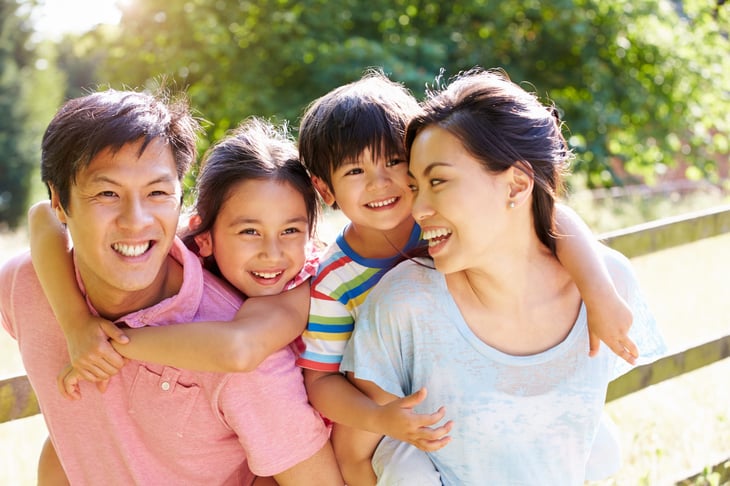 Happy family