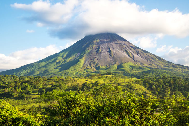 Arenal volcano. Costa Rica