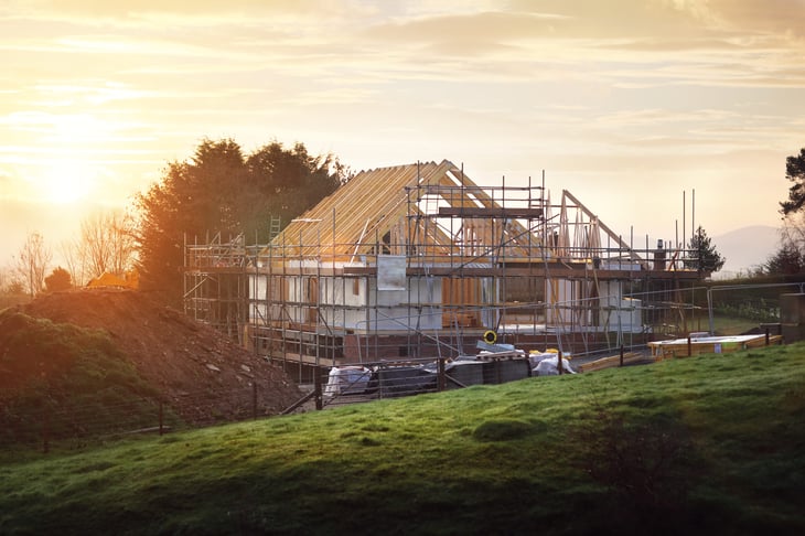 Home under construction