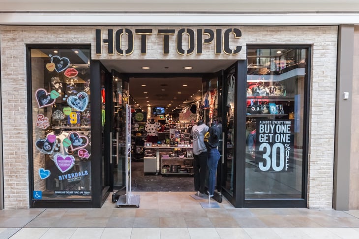 Hot Topic store