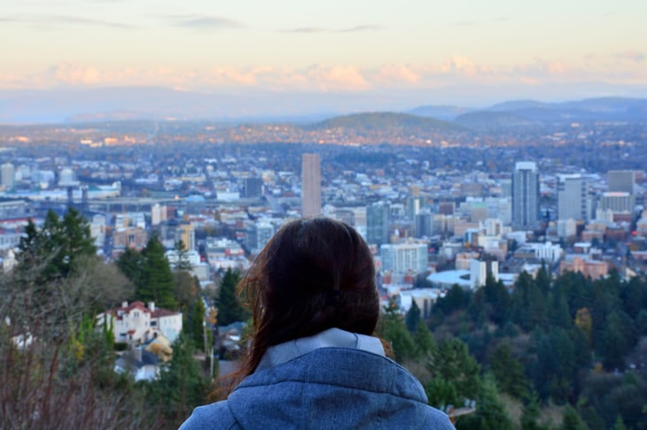 Hiking in Portland, Oregon