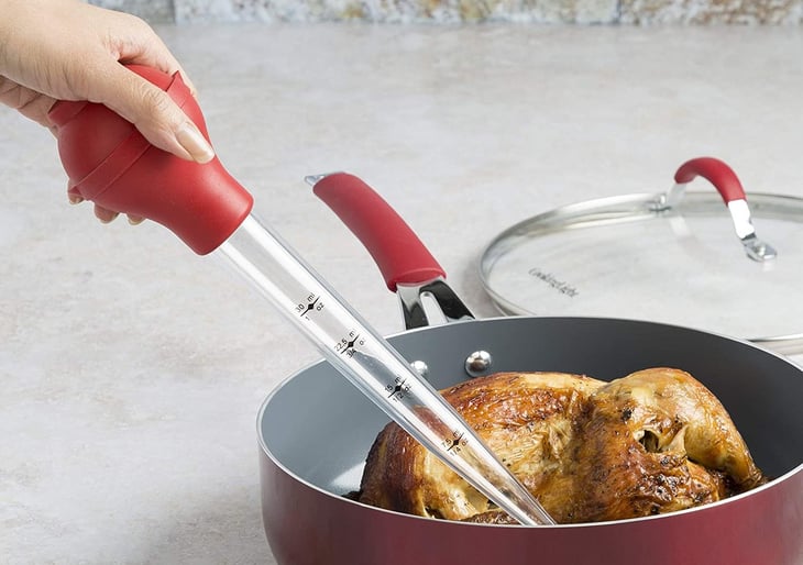 Cooking Light meat and poultry baster