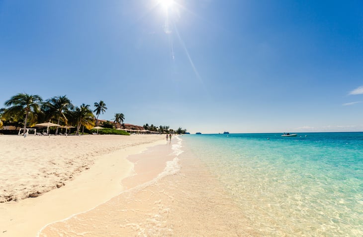 Beach on Grand Cayman
