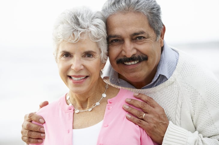 Retired couple