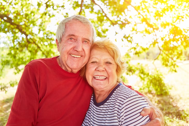 Happy retirees