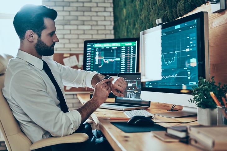 Man timing the market