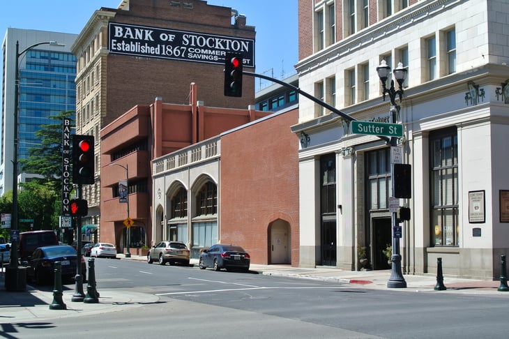 Stockton California street