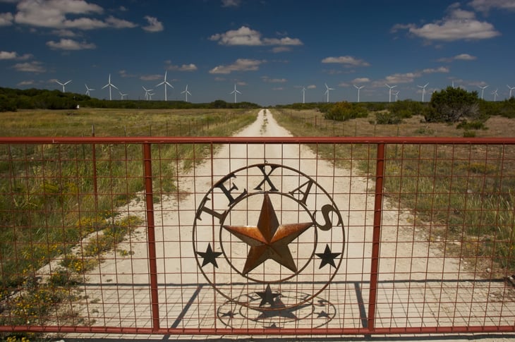 Texas wind farm