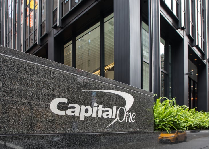 Capital One Sign