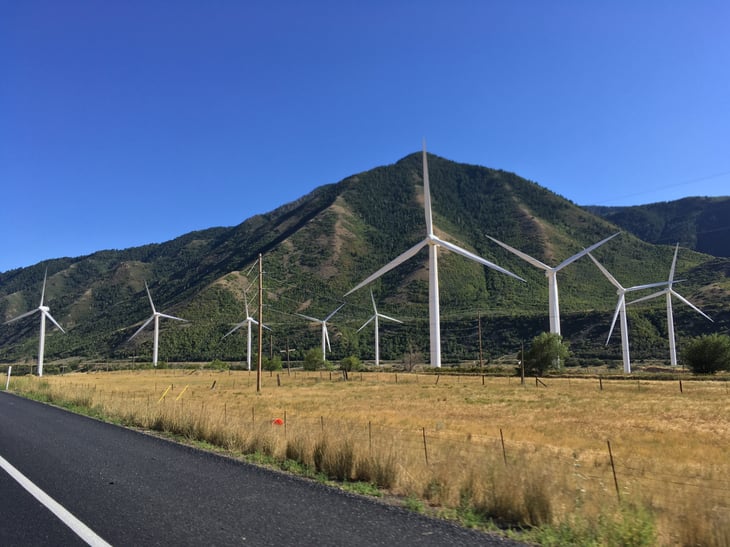 Spanish Fork, Utah wind farm