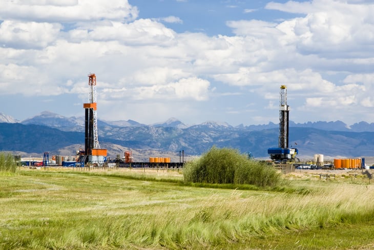 Wyoming oil rigs
