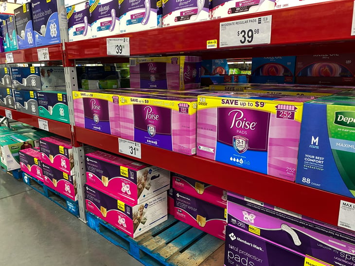 Incontinence care brands